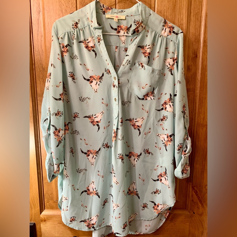 Wishful Park Womens/juniors blouse-XL